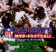 Image n° 1 - screenshots  : Capcom's MVP Football